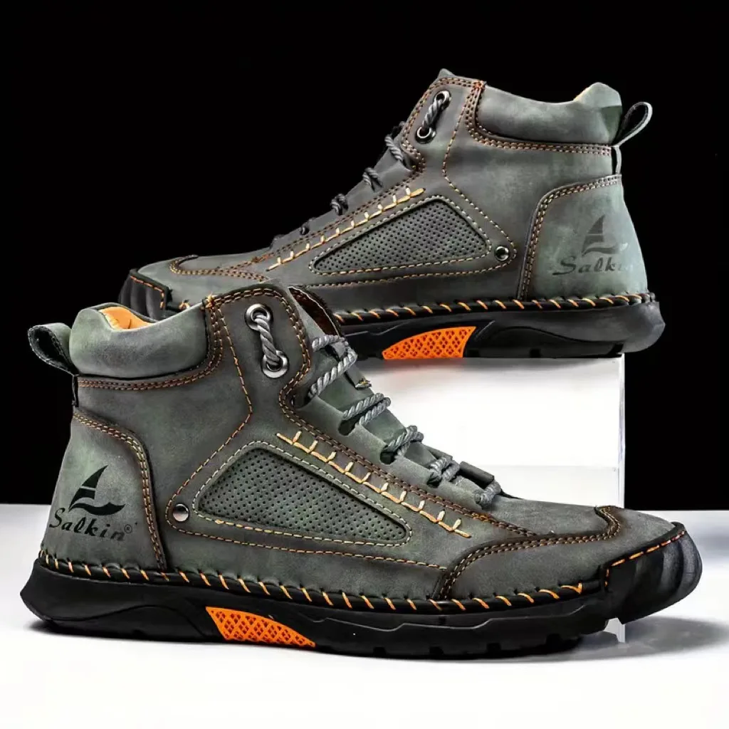 Men's Hand-stitched Boots Plus - Embroidery Yes recension och pris