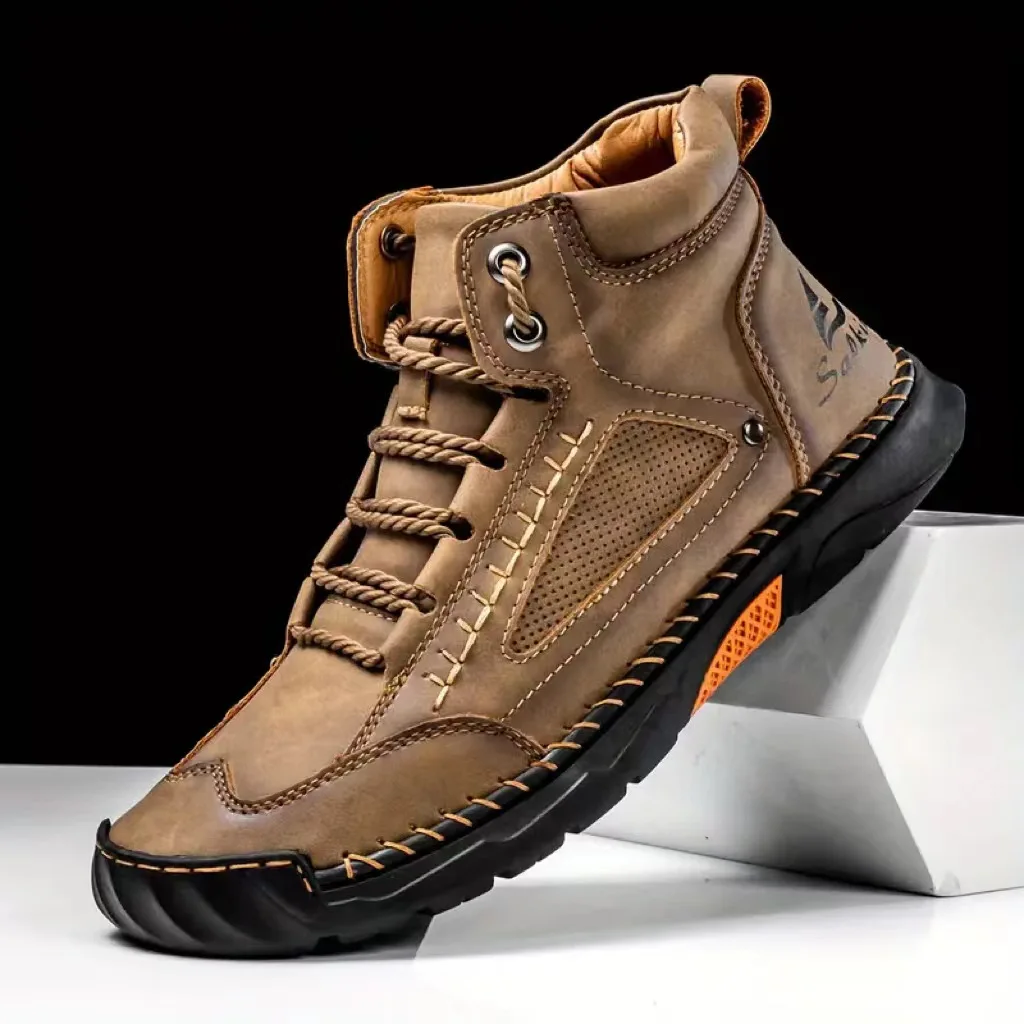 Men's Hand-stitched Boots Plus - Embroidery Yes recension och pris