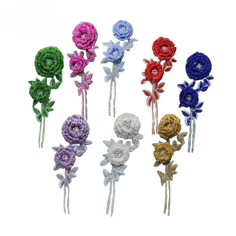 NEW Multicolor Handmade Beaded - Embroidery Roses recension och pris