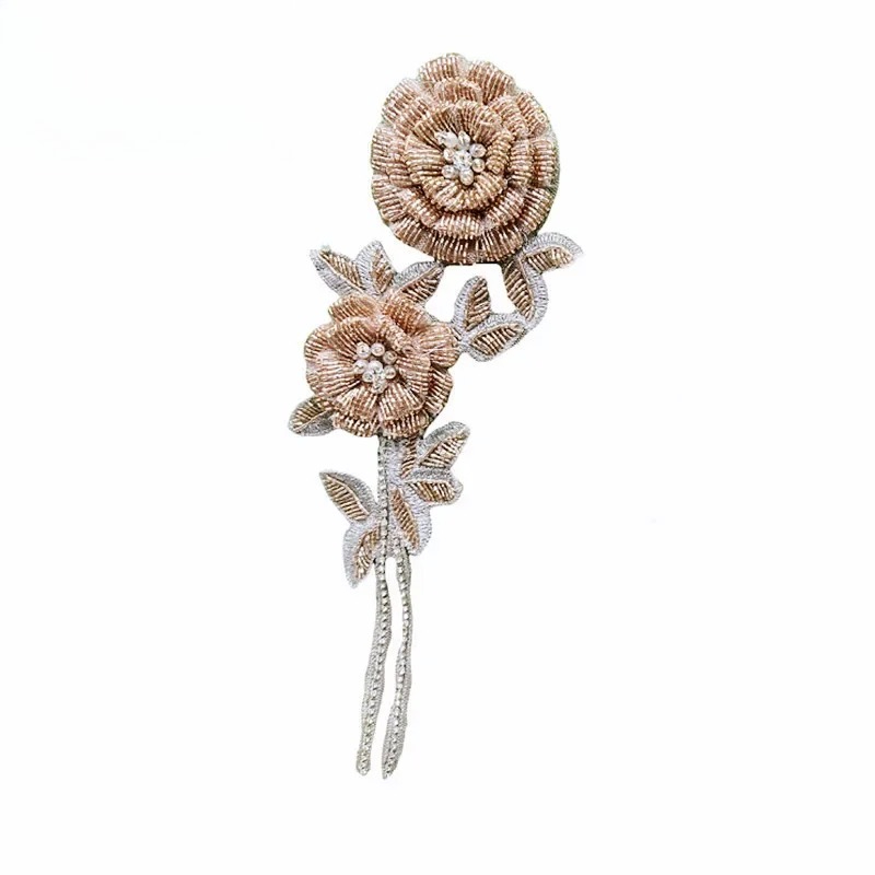 NEW Multicolor Handmade Beaded - Embroidery Roses recension och pris