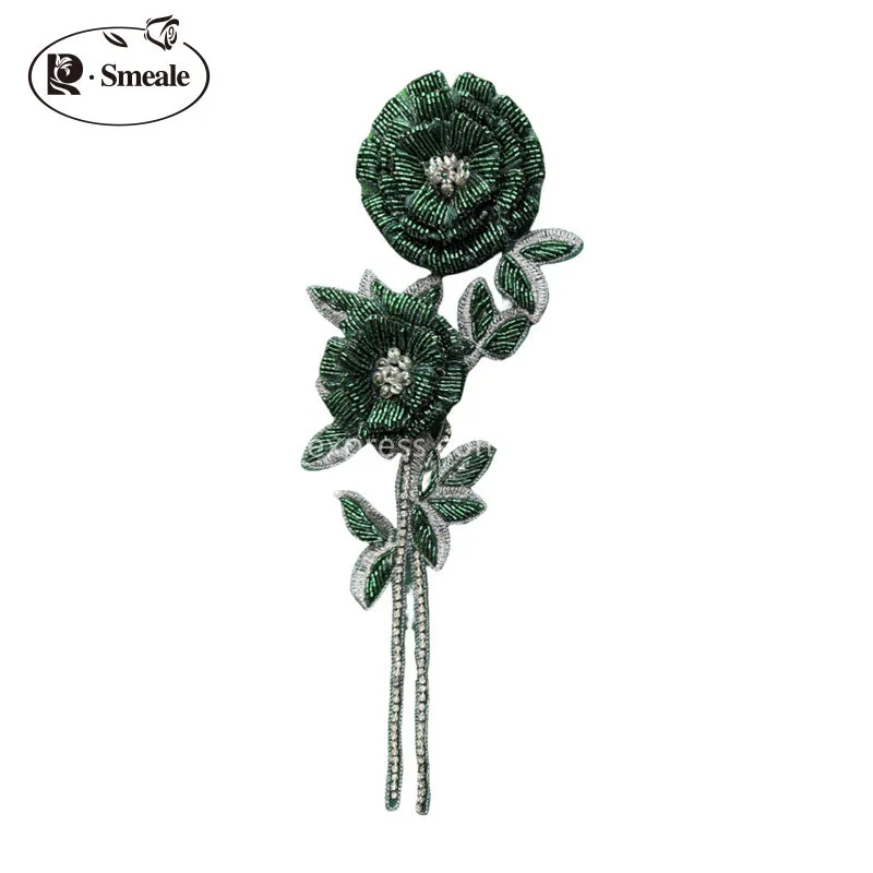 NEW Multicolor Handmade Beaded - Embroidery Roses recension och pris
