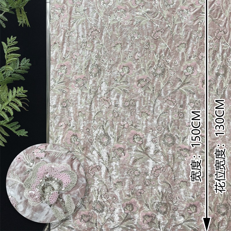 130cm Wide New Arrival Velvet  - Embroidery Needles recension och pris