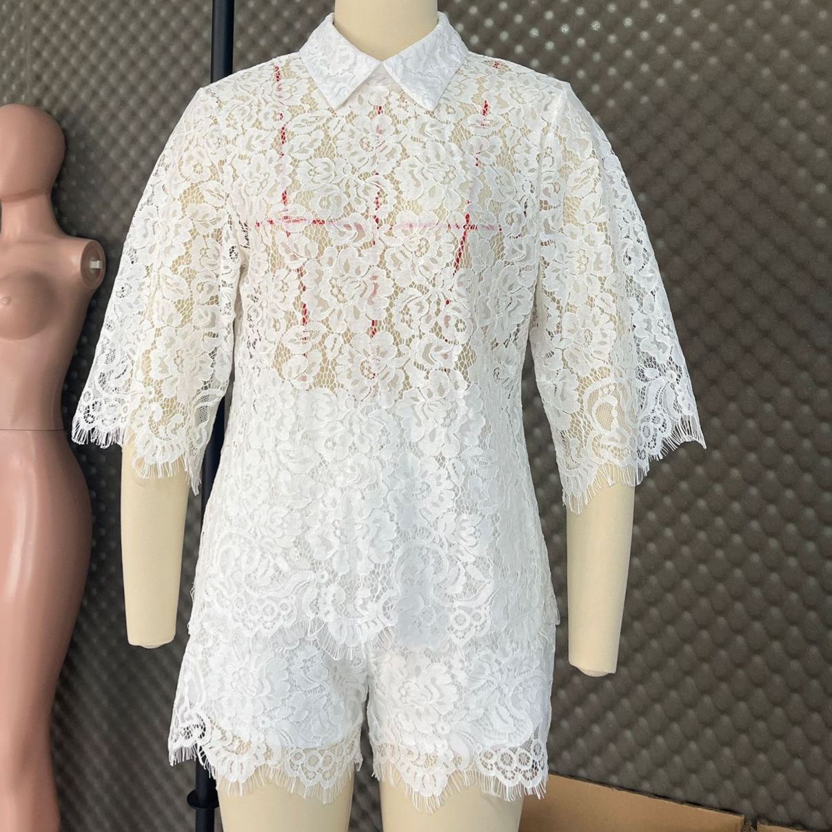 Sexy Lace Embroidery Shorts Su - Embroidery Class recension och pris