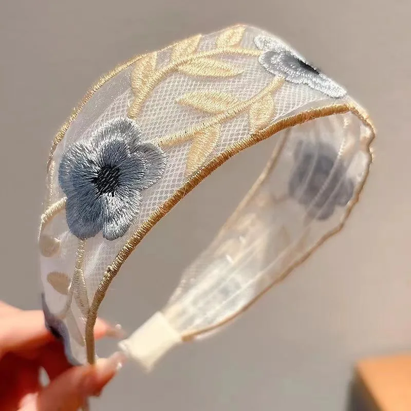 1/3pcs Elegant Chiffon Embroid - Embroidery Hooping recension och pris
