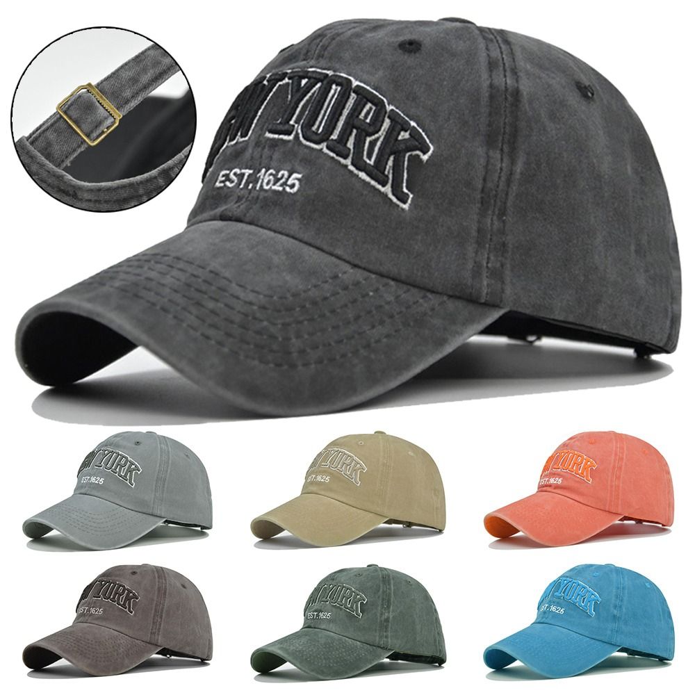 Men Women Vintage Adjustable B - Embroidery York recension och pris