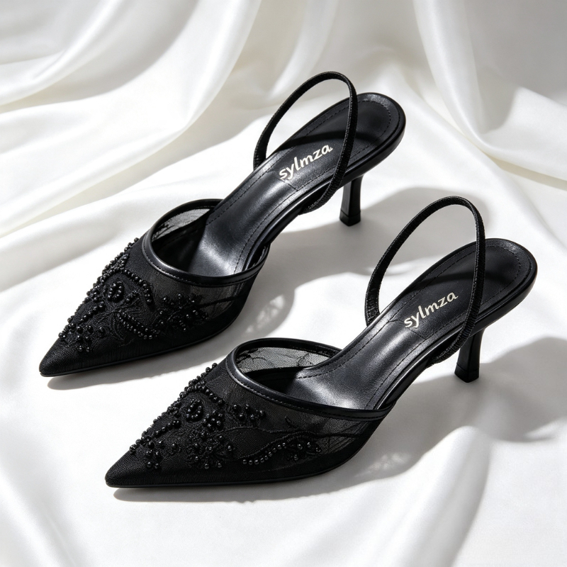 Elegant Mesh Embroidery High H - Embroidery Beads recension och pris