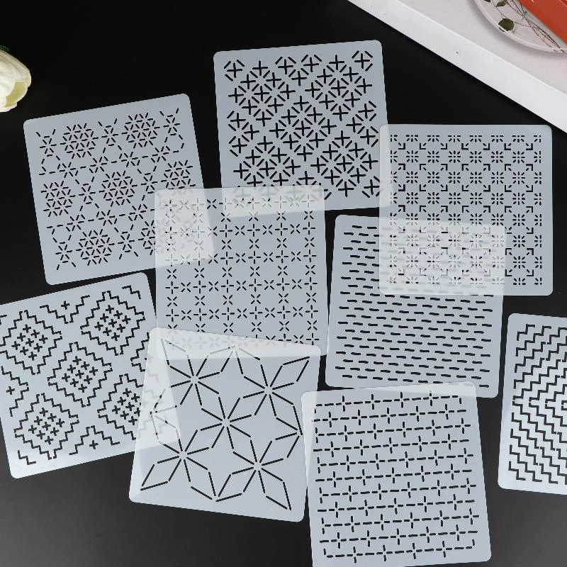 [J]9/32Pcs Sashiko Embroidery  - Embroidery Gift recension och pris