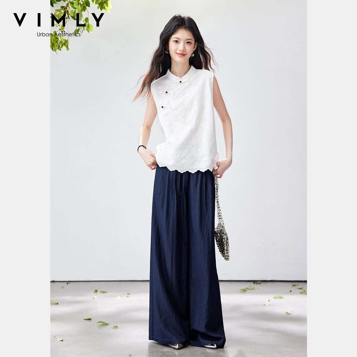 VIMLY Chinese Style Two Piece  - Embroidery Class recension och pris