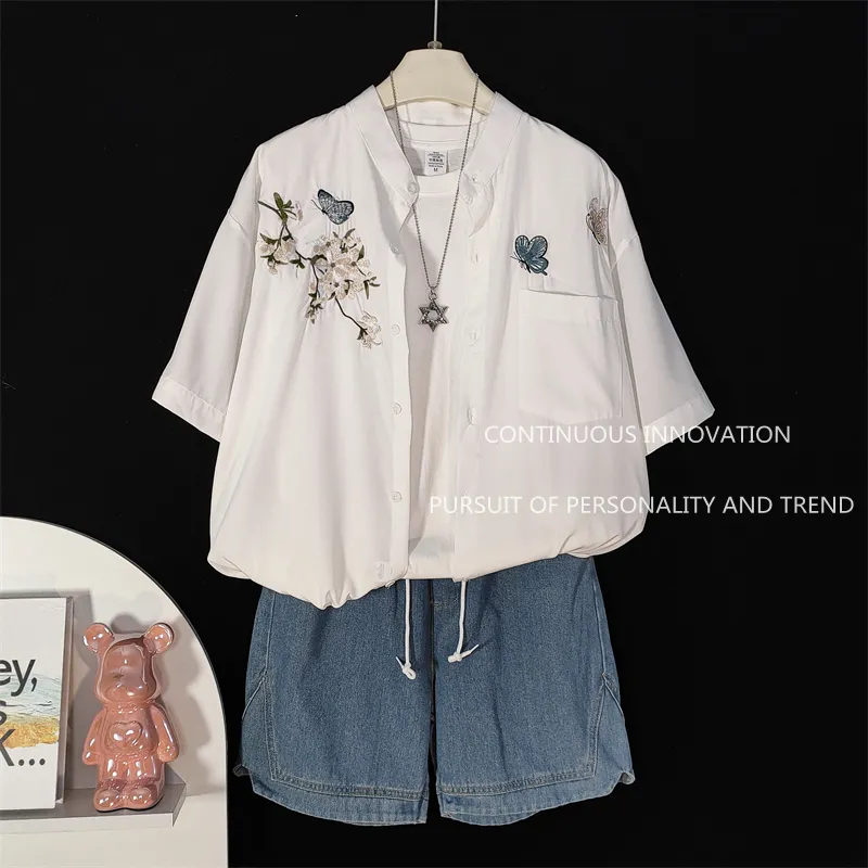 Men's 3 Piece Set Chinese Styl - Embroidery Style recension och pris