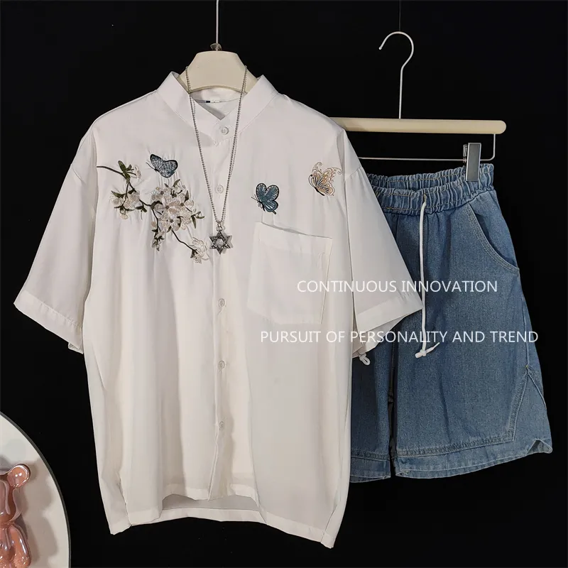 Men's 3 Piece Set Chinese Styl - Embroidery Style recension och pris