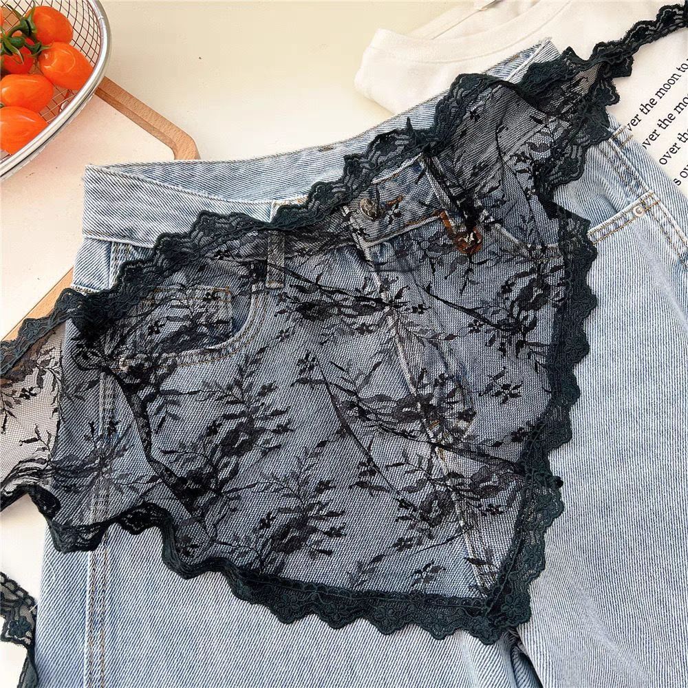 Harajuku Y2K Triangle Apron Em - Embroidery Apron recension och pris