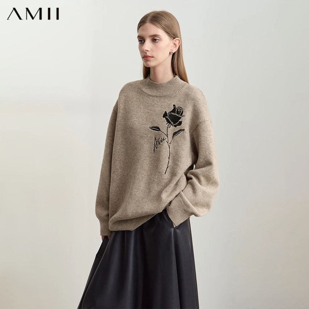 Amii Sweaters for Autumn Winte - Embroidery Roses recension och pris