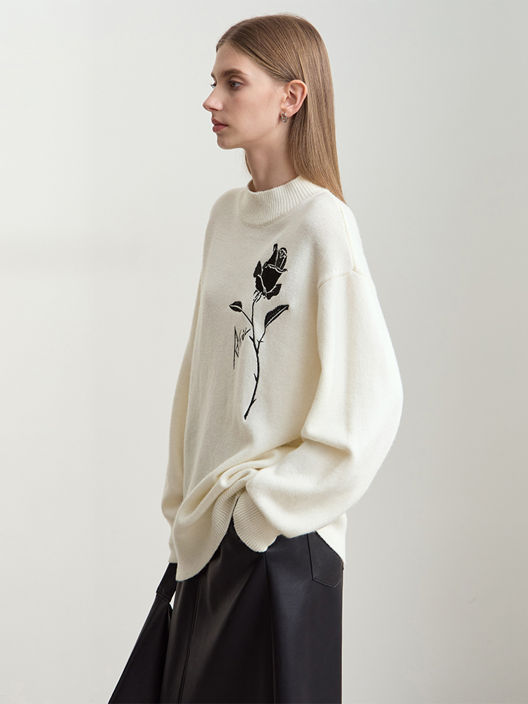 Amii Sweaters for Autumn Winte - Embroidery Roses recension och pris