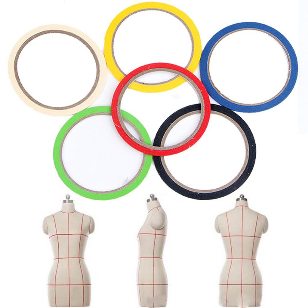 Fashion Draping Tape Colorful  - Embroidery Guide Paper recension och pris
