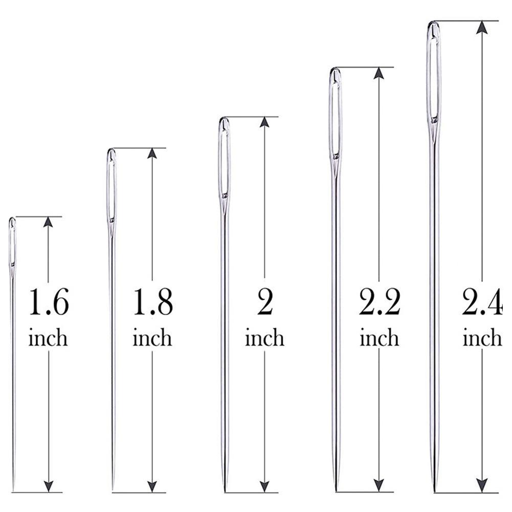 25 Pcs Large Eye Stitching Nee - Embroidery Needles recension och pris