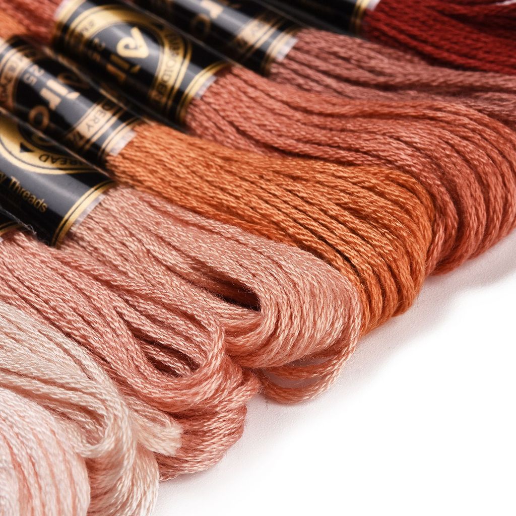 1Set 8 Skeins 0.5mm 6-Ply Poly - Embroidery Beads recension och pris