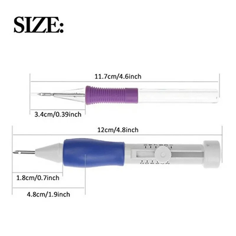 7-Piece Embroidery Punch Needl - Embroidery Class recension och pris