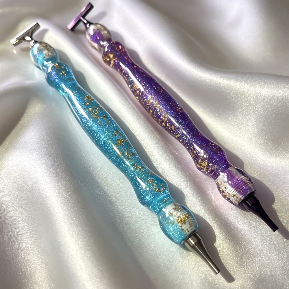 New Shiny Blue/Purple Gold Foi - Embroidery Gold recension och pris