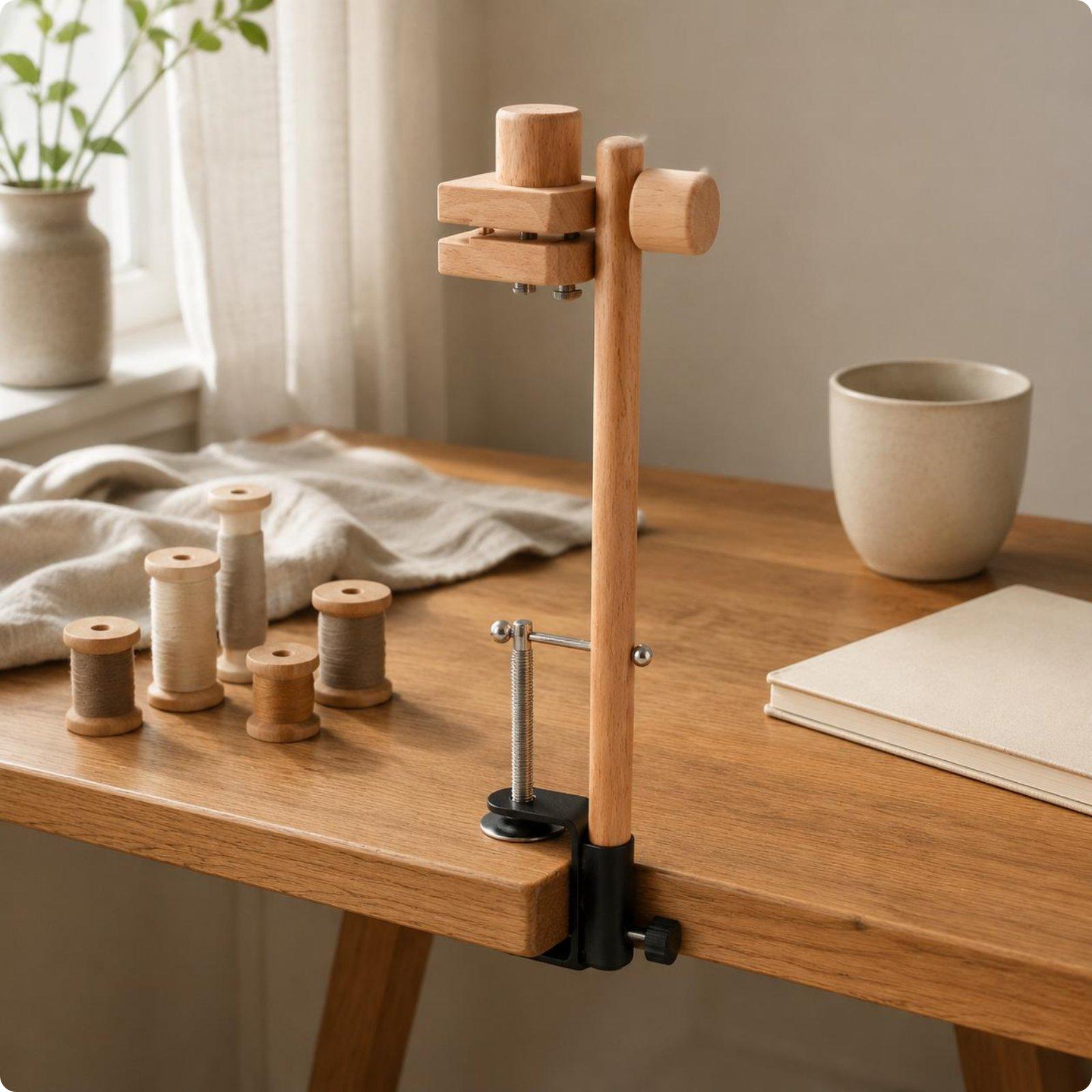 Wooden Desk Embroidery Hoop Fr - Embroidery Hoop Stand recension och pris