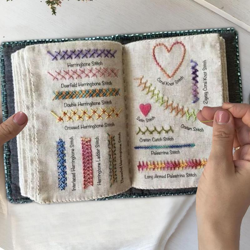 Embroidery Stitches Book Sewin - Embroidery Guide Book recension och pris