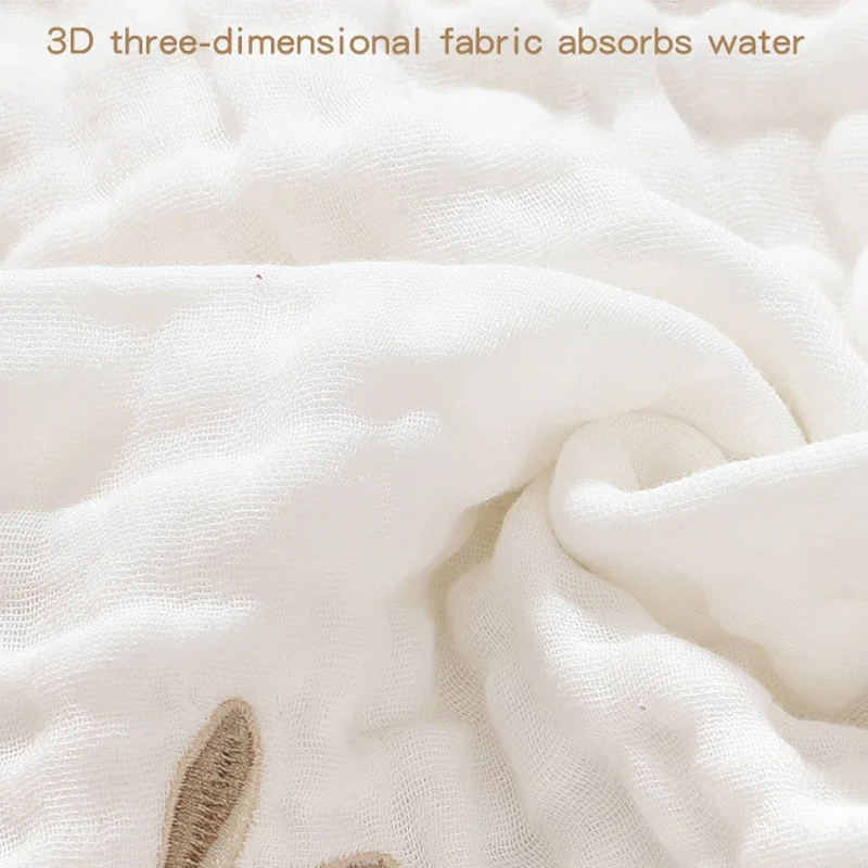 2/3/5pcs Baby Towels Toddler S - Embroidery Apron recension och pris