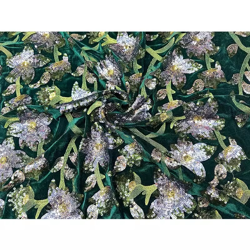 1yard Retro velvet tela Handcr - Embroidery Beads recension och pris